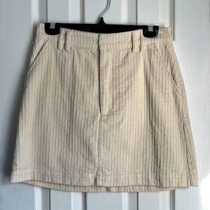 Corduroy skirt